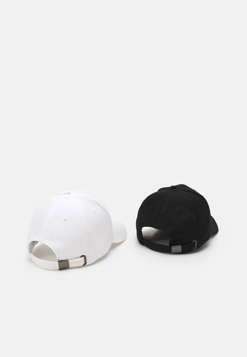 Pier One UNISEX 2 PACK - Cap - Black/white 2 Pier One UNISEX 2 PACK - Cap - Black/white – Bild 2