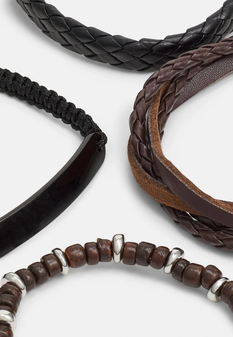 Pier One 5 PACK - Armband - Silver-coloured 3 Pier One 5 PACK - Armband - Silver-coloured – Bild 3