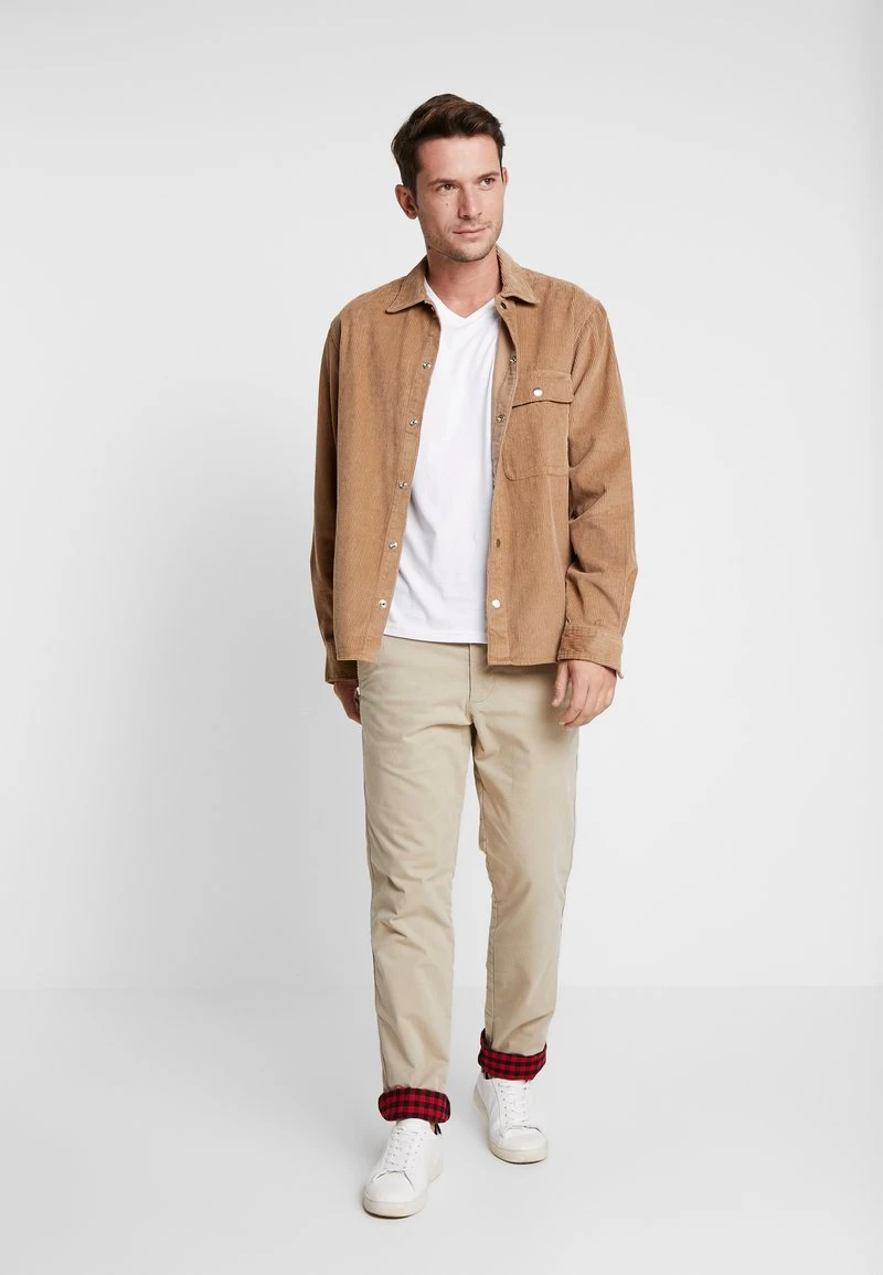 Pier One 3 PACK - T-Shirt Basic - White 1 Pier One 3 PACK - T-Shirt Basic - White