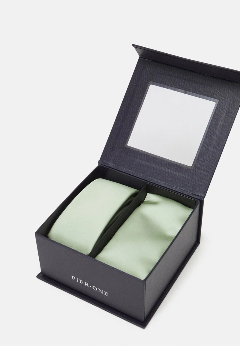 Pier One SET - Einstecktuch - Light Green 5 Pier One SET - Einstecktuch - Light Green – Bild 5