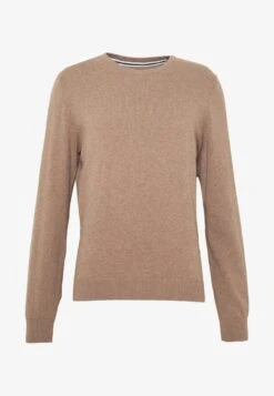 Pier One BASIC CREWNECK - Strickpullover - Mottled Beige 11 Pier One BASIC CREWNECK - Strickpullover - Mottled Beige -Pier One 188b4f92241a4ee38833f970cf37df24