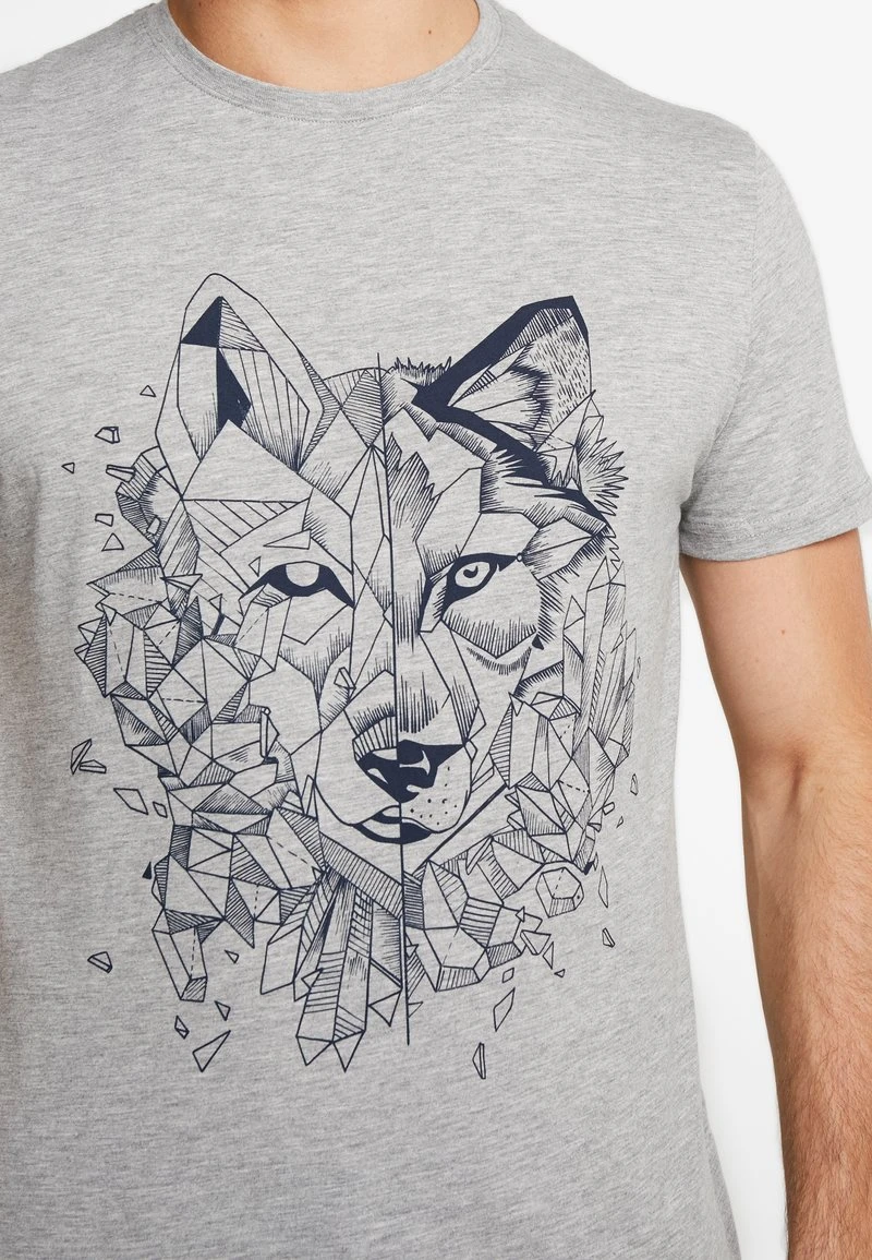 Pier One T-Shirt Print - Mottled Grey 6 Pier One T-Shirt Print - Mottled Grey – Bild 6