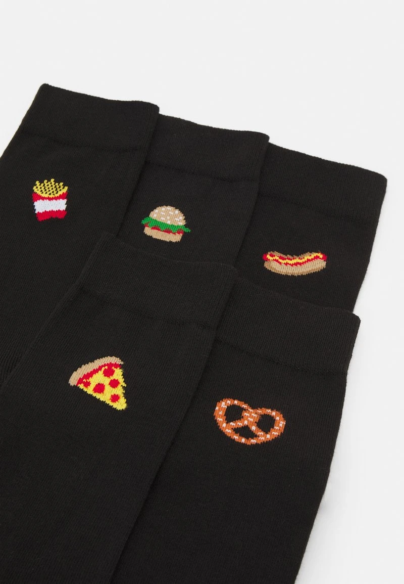 Pier One 5 PACK - Socken - Black 2 Pier One 5 PACK - Socken - Black – Bild 2