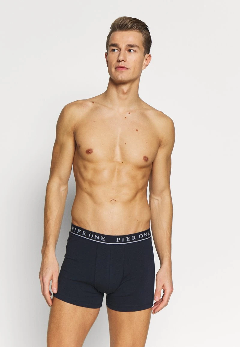 Pier One 5 PACK - Panties - Dark Blue/mottled Grey 2 Pier One 5 PACK - Panties - Dark Blue/mottled Grey – Bild 2