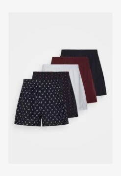 Pier One 5 PACK - Boxershorts - Dark Blue/bordeaux/ Blue 10 Pier One 5 PACK - Boxershorts - Dark Blue/bordeaux/ Blue -Pier One 3422d9ed8c4f49da9db171652d2bfcfc