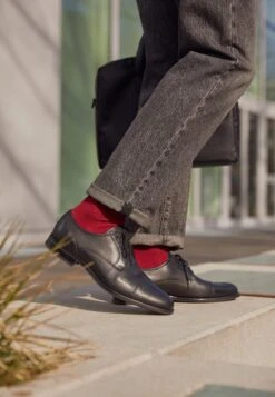 Pier One LEATHER - Business-Schnürer - Black -Pier One 5c73cd0c3a9e405887ee3816b68d4047