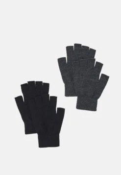 Pier One 2 PACK - Fingerhandschuh - Black/grey -Pier One 65f7cac1e5894adb85510bf74e6dae09 1