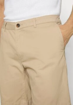 Pier One 2 PACK - Shorts - Tan/black -Pier One 6b433566de7d442989684d12c4c80264