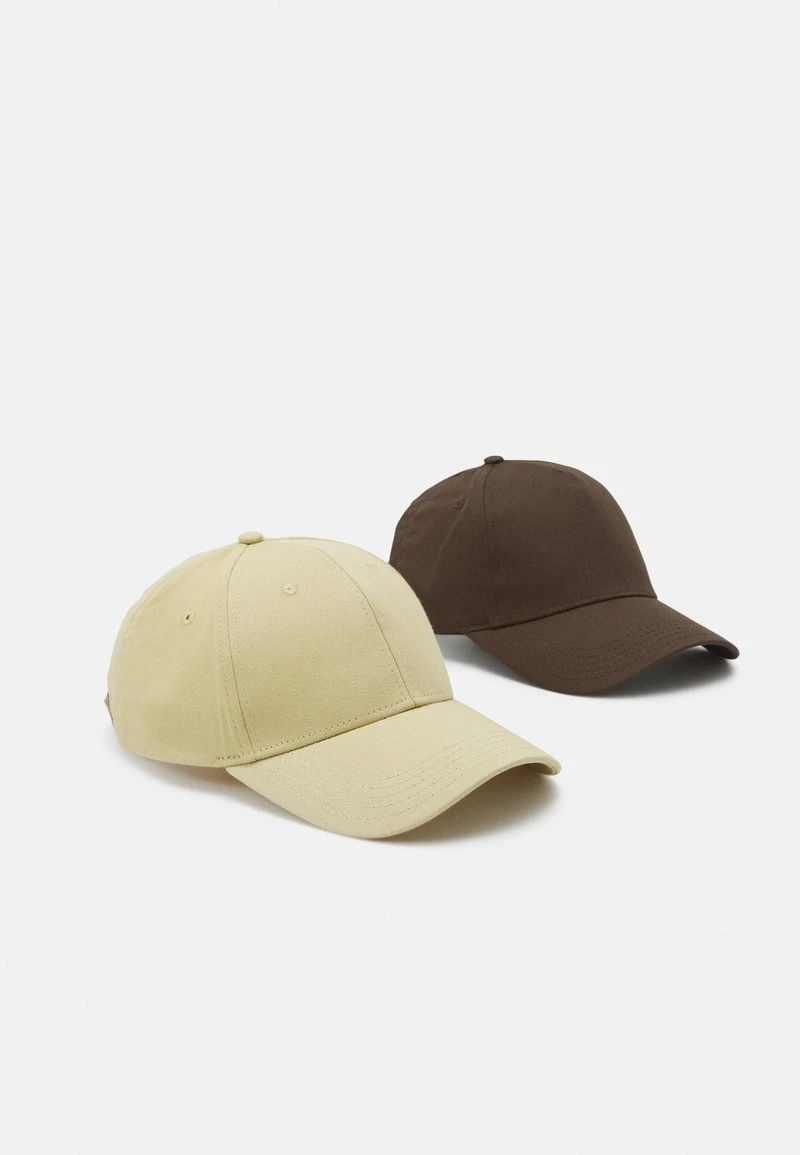 Pier One UNISEX 2 PACK - Cap - Khaki/sand 6 Pier One UNISEX 2 PACK - Cap - Khaki/sand – Bild 6