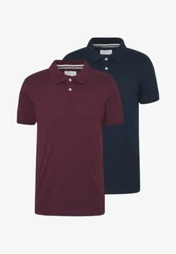 Pier One 2 PACK - Poloshirt - Dark Blue/bordeaux 10 Pier One 2 PACK - Poloshirt - Dark Blue/bordeaux -Pier One 776db89a31b246aa84d9aeff2a53f14d