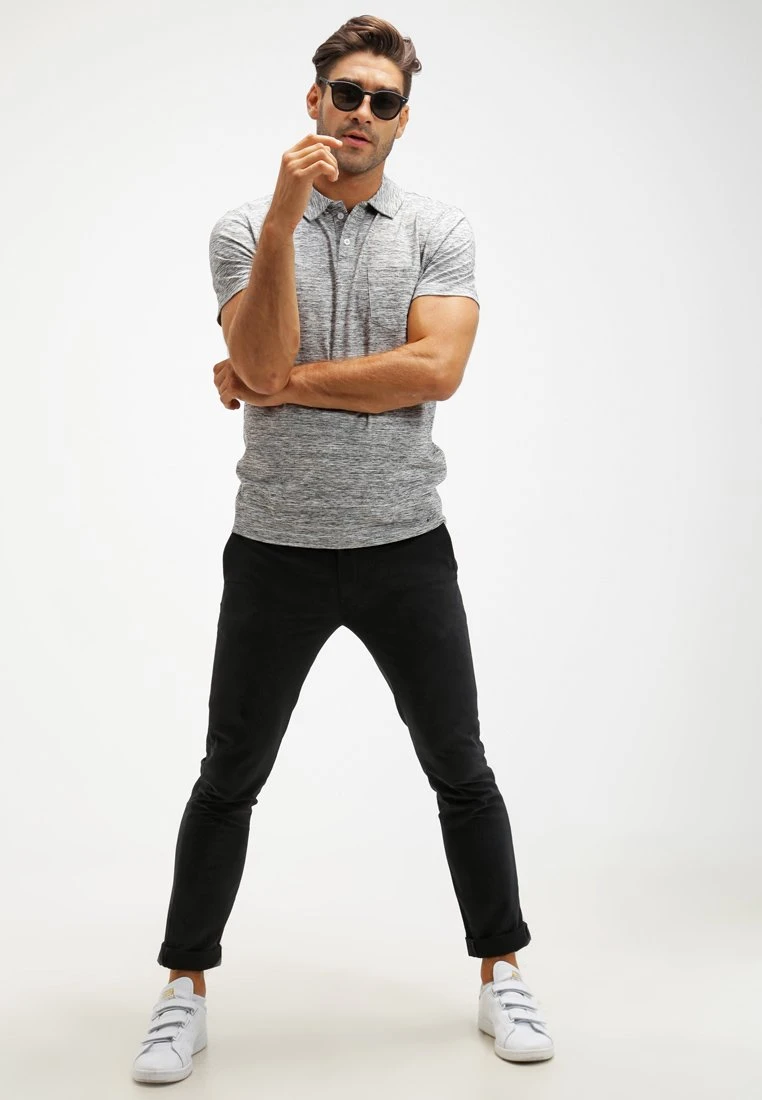 Pier One Poloshirt - Grey Melange 2 Pier One Poloshirt - Grey Melange – Bild 2