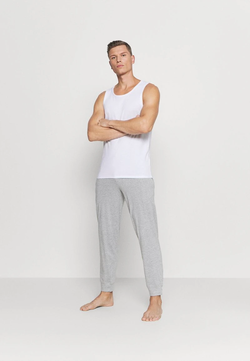 Pier One 2 PACK - Nachtwäsche Hose - Mottled Dark Grey/mottled Grey 1 Pier One 2 PACK - Nachtwäsche Hose - Mottled Dark Grey/mottled Grey