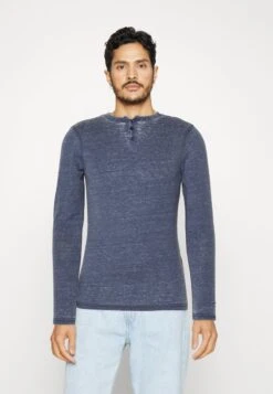 Pier One Langarmshirt - Blue -Pier One 833052deb0aa46d0870984e90a08601d 1