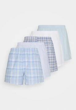 Pier One 5 PACK - Boxershorts - Light Blue/white 10 Pier One 5 PACK - Boxershorts - Light Blue/white -Pier One 843919d02a024465b4f0a52da0998e48