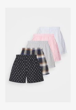 Pier One 5 PACK - Boxershorts - Blue/dark Blue/pink - 10 Pier One 5 PACK - Boxershorts - Blue/dark Blue/pink - -Pier One 9fb699084db745fb82f3afe419449e07