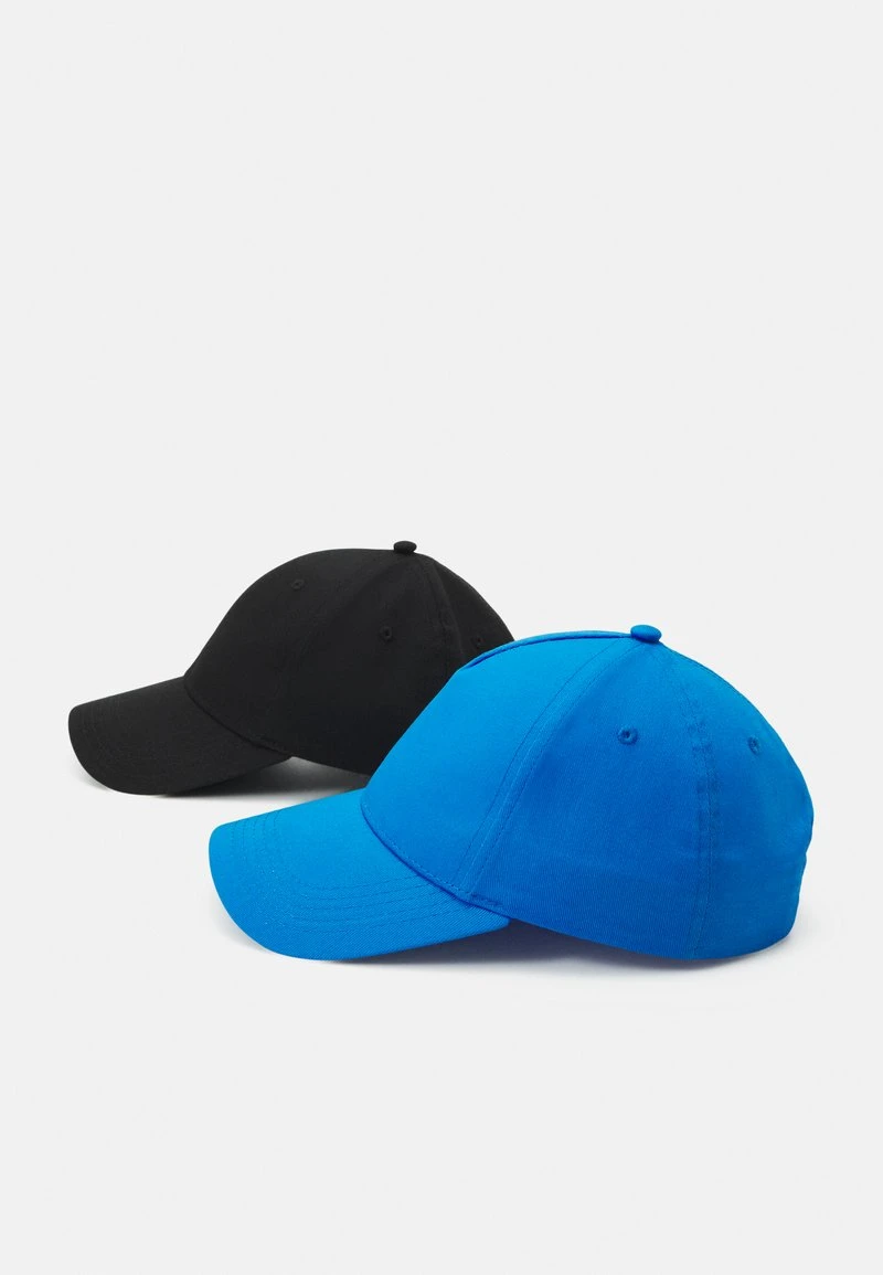 Pier One UNISEX 2 PACK - Cap - Black/blue 3 Pier One UNISEX 2 PACK - Cap - Black/blue – Bild 3
