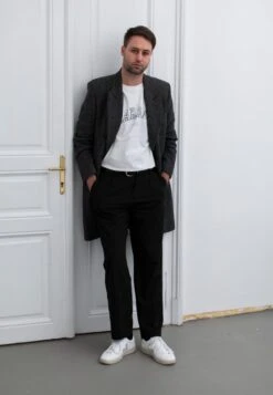 Pier One Klassischer Mantel - Grey -Pier One a48f144a02ed4c02a048d9175ad6cb84