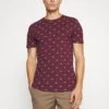 Pier One T-Shirt Print - Bordeaux