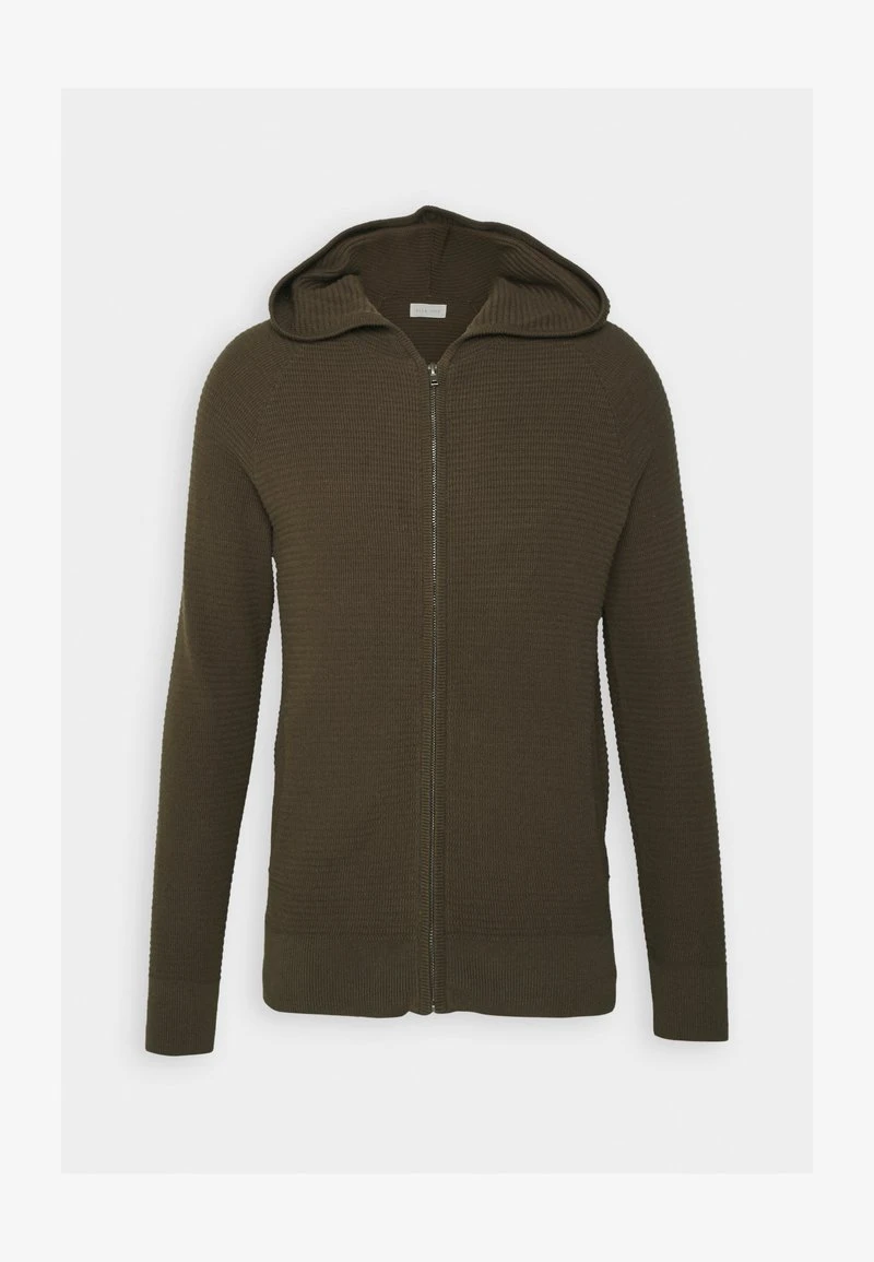 Pier One Strickjacke - Olive 1 Pier One Strickjacke - Olive