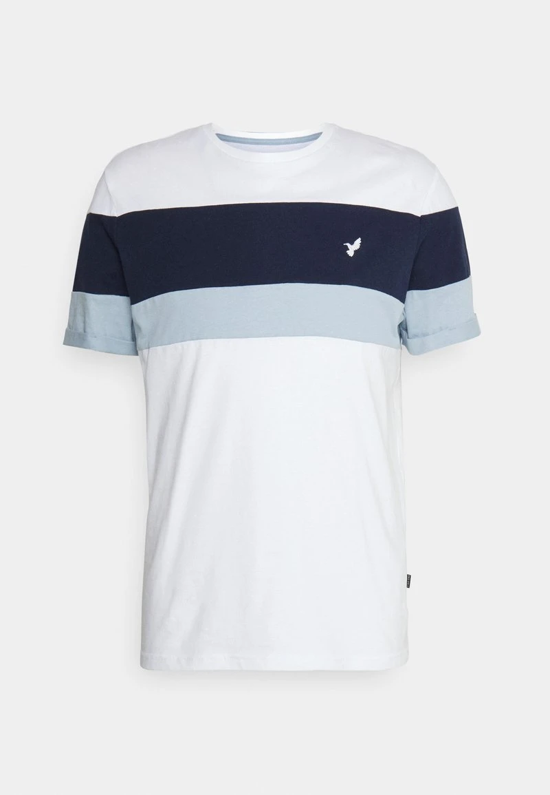 Pier One T-Shirt Print - White/blue 5 Pier One T-Shirt Print - White/blue – Bild 5