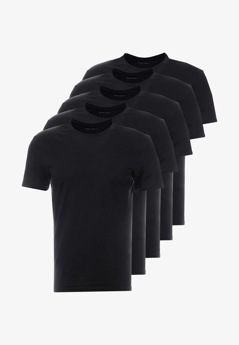 Pier One T-Shirt Basic - Black 4 Pier One T-Shirt Basic - Black – Bild 4