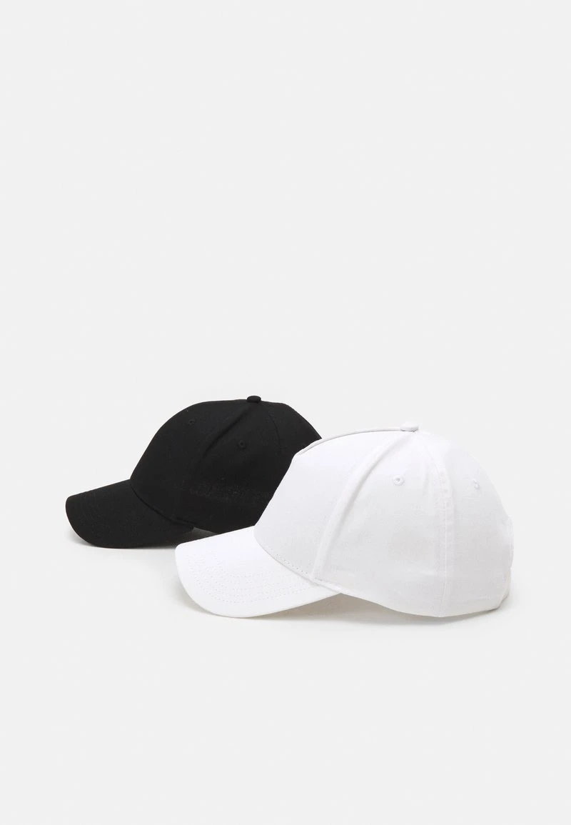 Pier One UNISEX 2 PACK - Cap - Black/white 3 Pier One UNISEX 2 PACK - Cap - Black/white – Bild 3