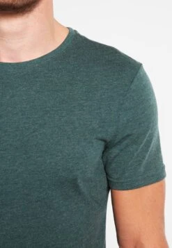 Pier One T-Shirt Basic - Green Melange 11 Pier One T-Shirt Basic - Green Melange -Pier One d508f159fdf845899bceb24aac987afc