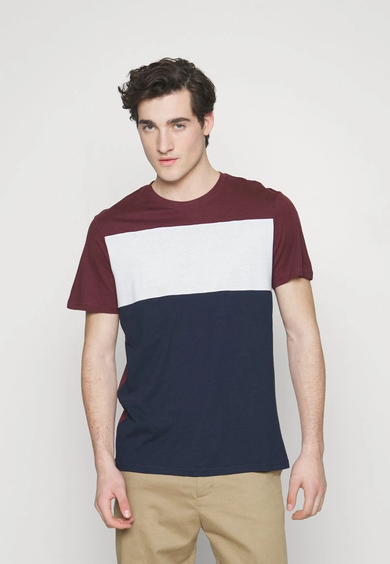 Pier One T-Shirt Print - Dark Blue 1 Pier One T-Shirt Print - Dark Blue