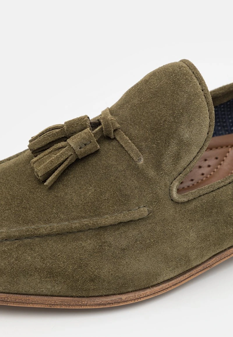 Pier One LEATHER - Slipper - Green 6 Pier One LEATHER - Slipper - Green – Bild 6