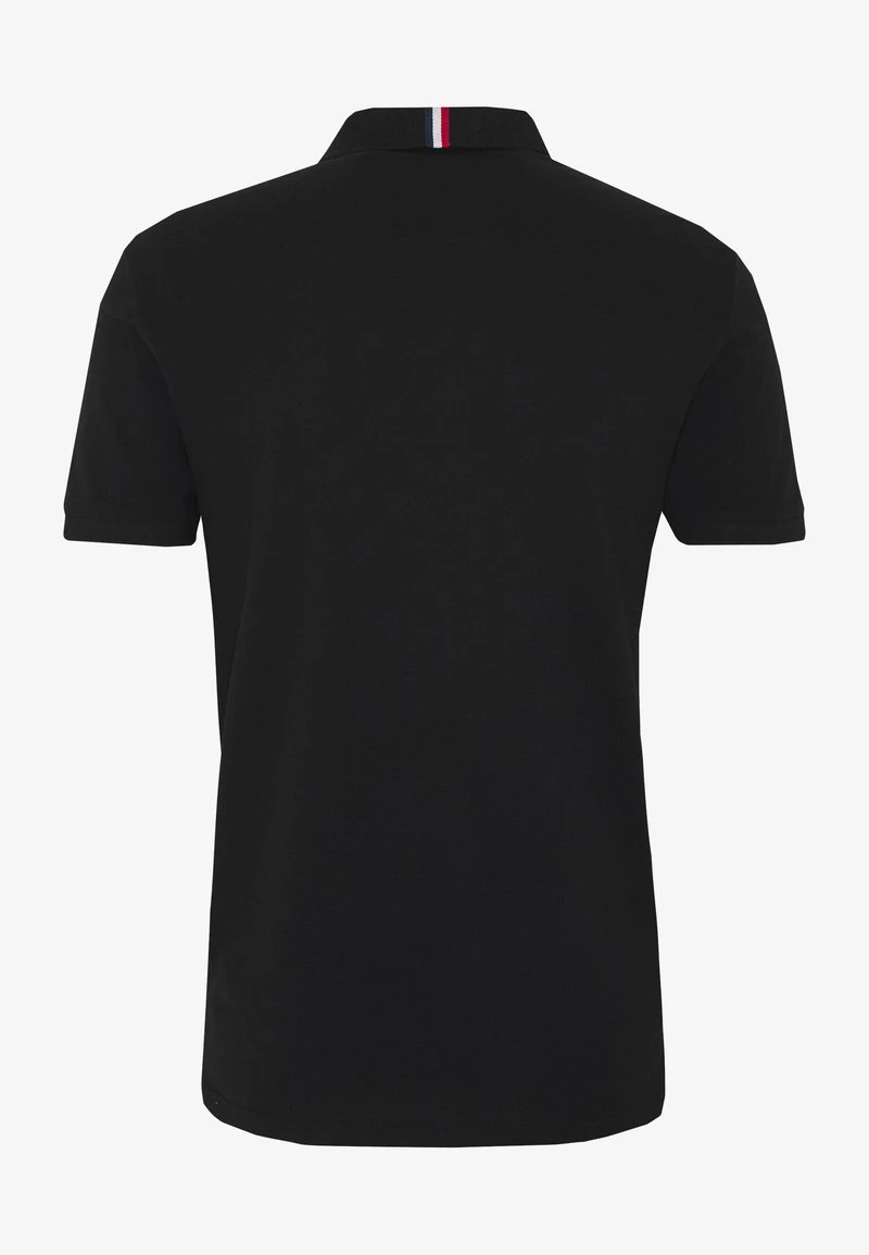 Pier One TRICOLORE TRIM POLO - Poloshirt - Black 2 Pier One TRICOLORE TRIM POLO - Poloshirt - Black – Bild 2