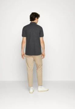 Pier One Poloshirt - Black/grey 8 Pier One Poloshirt - Black/grey -Pier One e96f513073034c1f811e318948962e5e