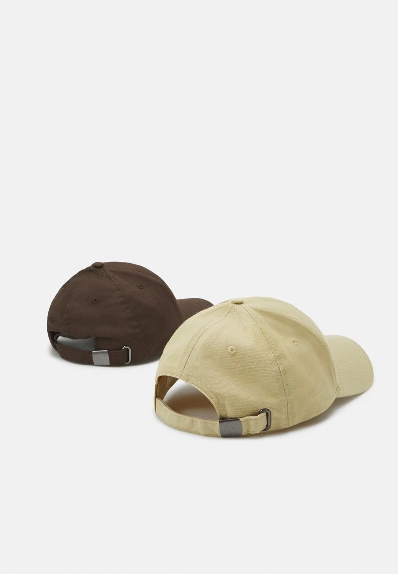 Pier One UNISEX 2 PACK - Cap - Khaki/sand 2 Pier One UNISEX 2 PACK - Cap - Khaki/sand – Bild 2