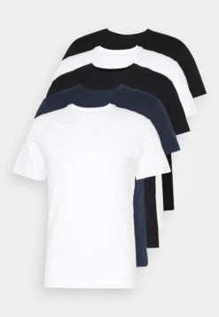 Pier One T-Shirt Basic - Black/white/blue 9 Pier One T-Shirt Basic - Black/white/blue -Pier One f1b37127ec2d45f98139c878d4f29450
