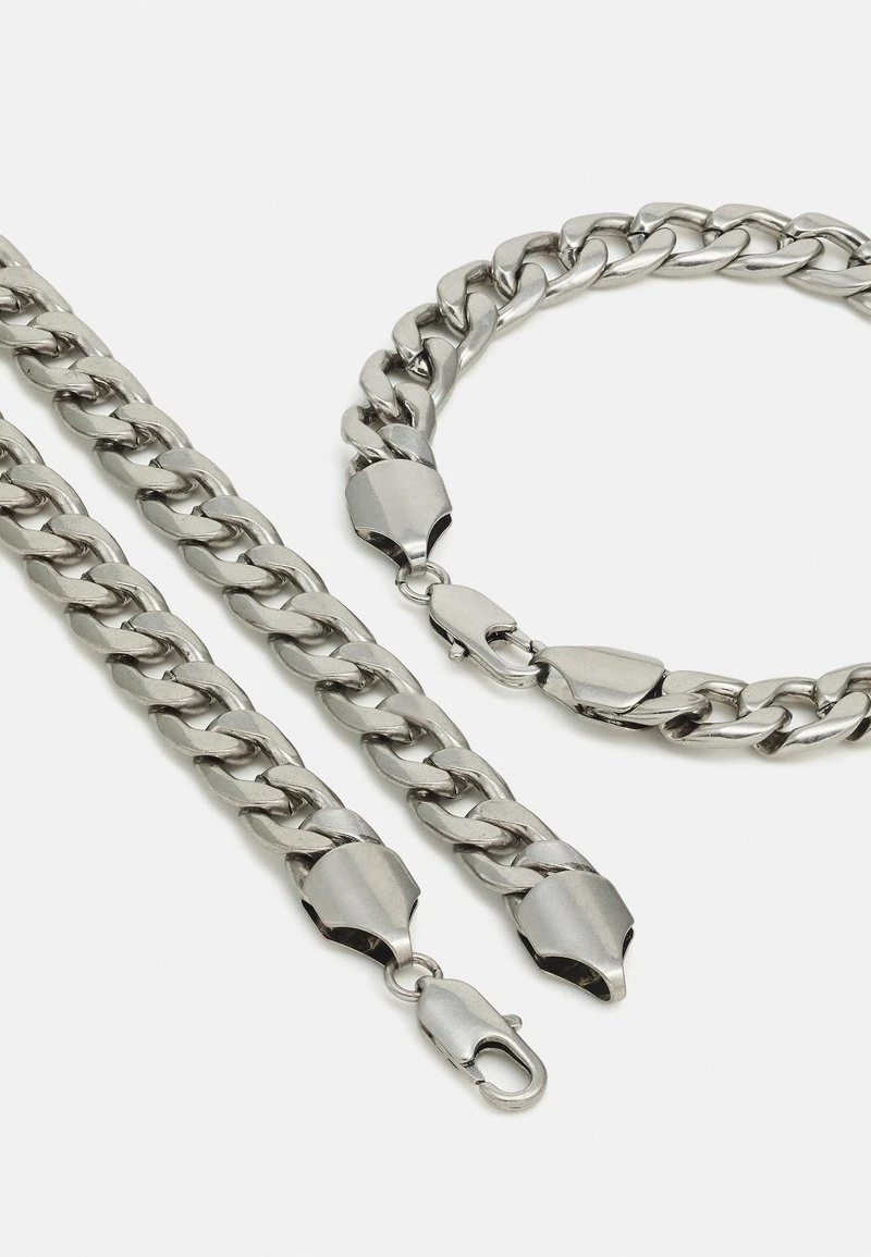 Pier One 2PACK SET - Halskette - Silver-coloured 2 Pier One 2PACK SET - Halskette - Silver-coloured – Bild 2