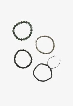 Pier One 5 PACK - Armband - Silver-coloured, Black 11 Pier One 5 PACK - Armband - Silver-coloured, Black -Pier One fa4c68e061e246fbbcc8381fd76aa6cb